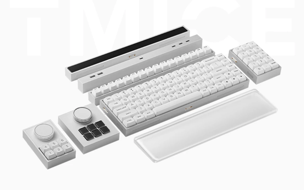 На Kickstarter представили модульную клавиатуру Tmice X