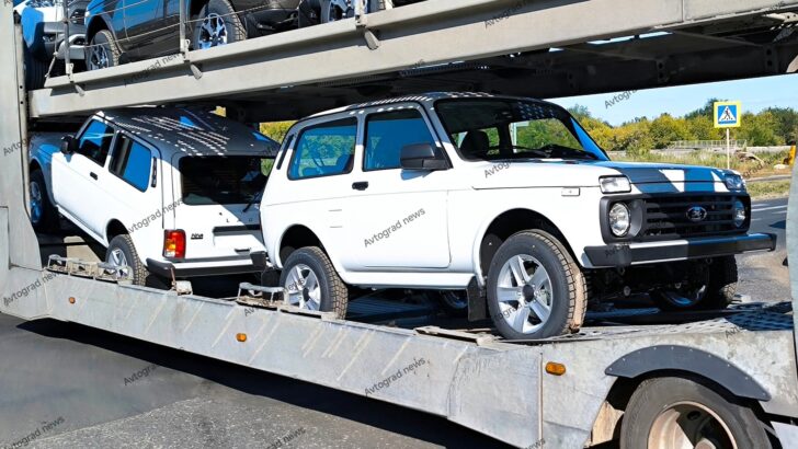 LADA Niva Legend на автовозе