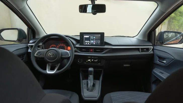 Интерьер Toyota Wigo