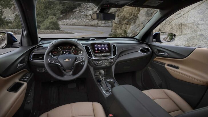 Интерьер Chevrolet Equinox