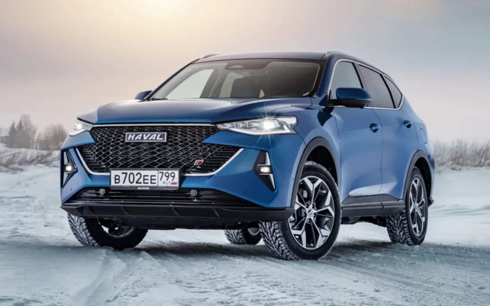 Найдены самые дешевые кроссоверы Haval F7 в России. Сколько они стоят