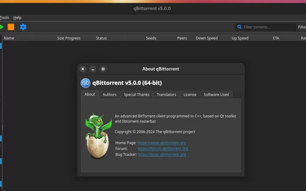Релиз qBittorrent 5.0