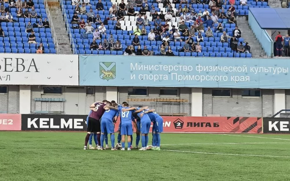 Новичок «Динамо-Владивосток» принёс победу команде в матче 22-го тура Второй лиги «Б» против «Спартака»