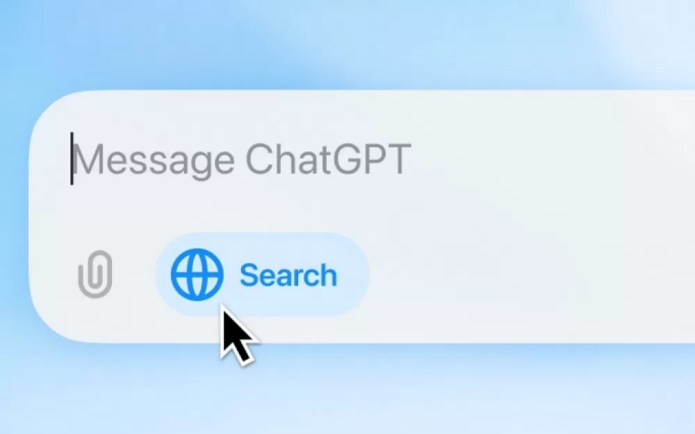Поисковая система от OpenAI уже работает. Рис. 1