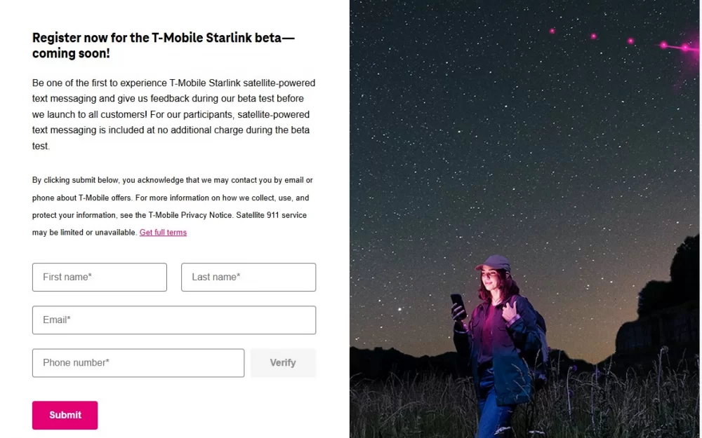 T-Mobile и Starlink: спутниковая связь для смартфонов. Регистрация на бета-тест открыта