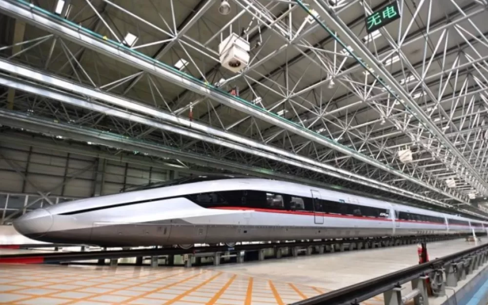 В Китае показаны прототипы нового высокоскоростного поезда. Рис. 1