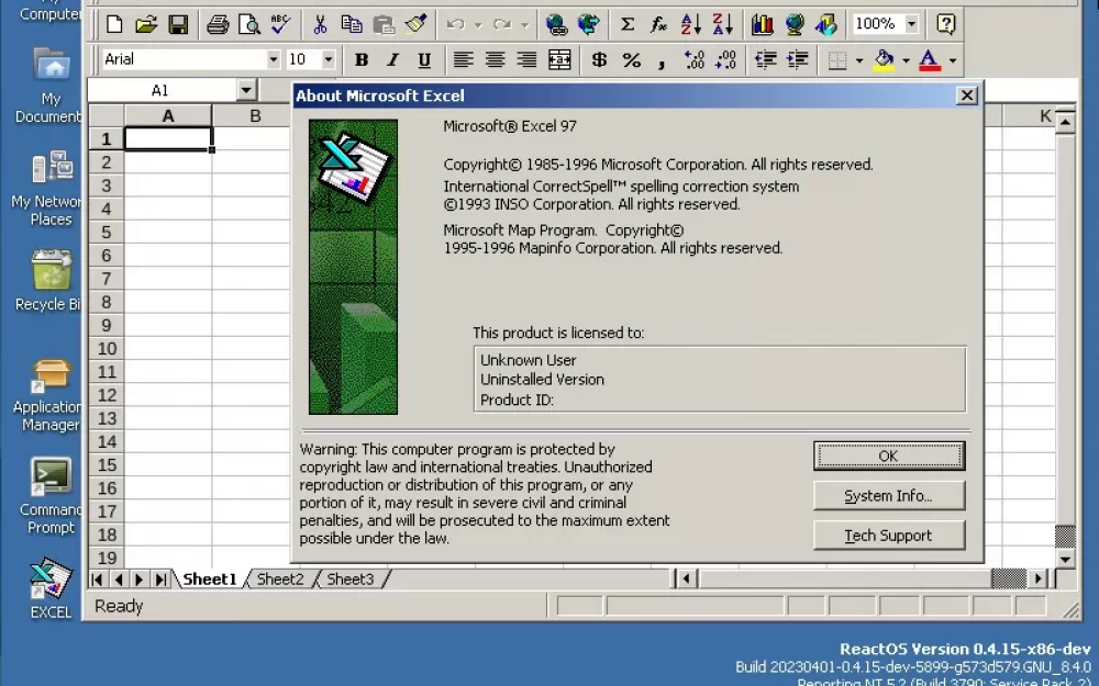 Релиз ReactOS 0.4.15