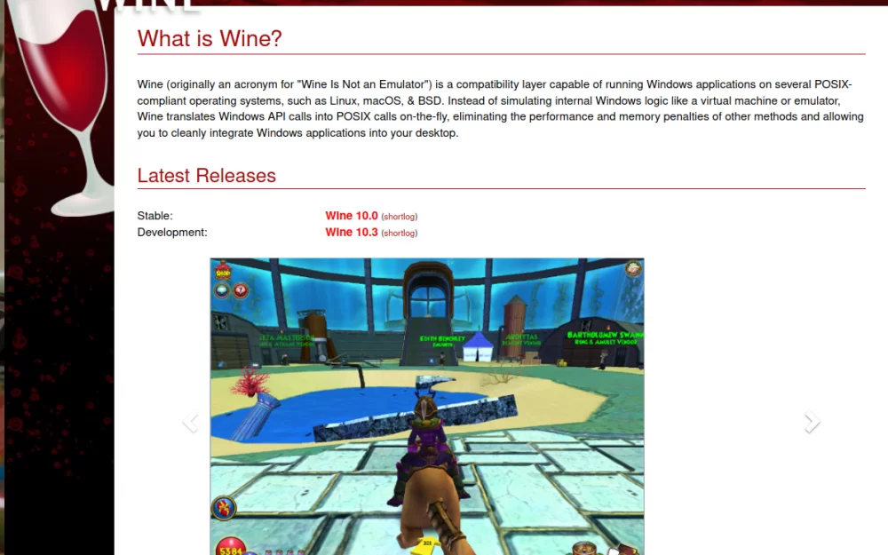 Релиз Wine 10.3