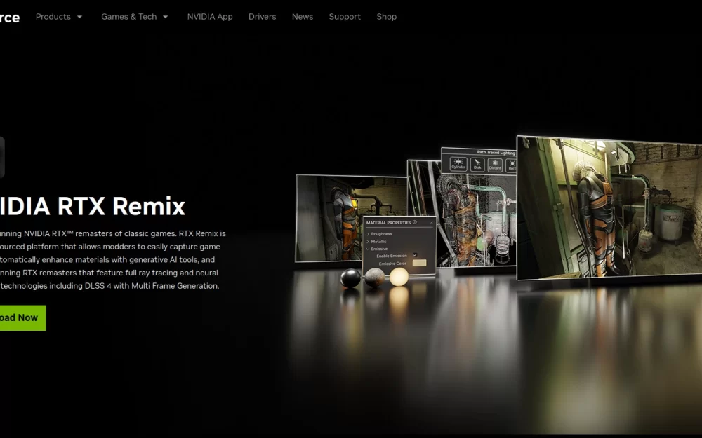 Релиз Nvidia RTX Remix 1.0
