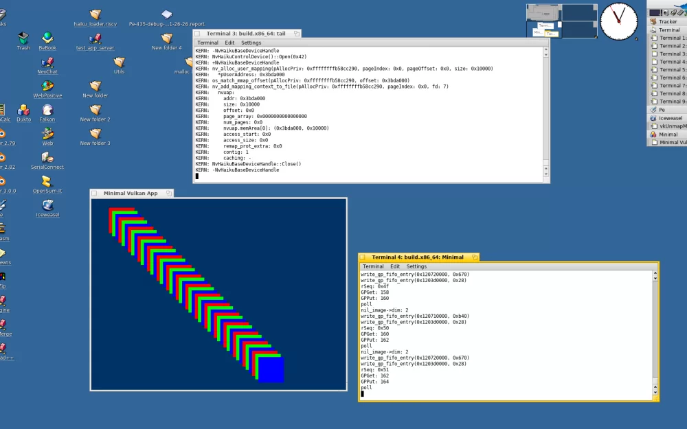 Первые успехи портирования драйвера NVIDIA на Haiku OS. Свежие порты GIMP 3.0, а также Firefox и Thunderbird