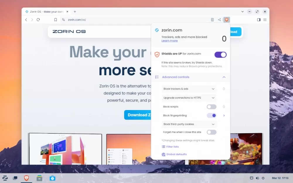 Вышла  Zorin OS 17.3 – альтернатива Windows 10. Рис. 1