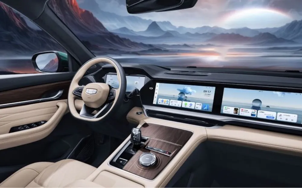 Интерьер Geely Monjaro