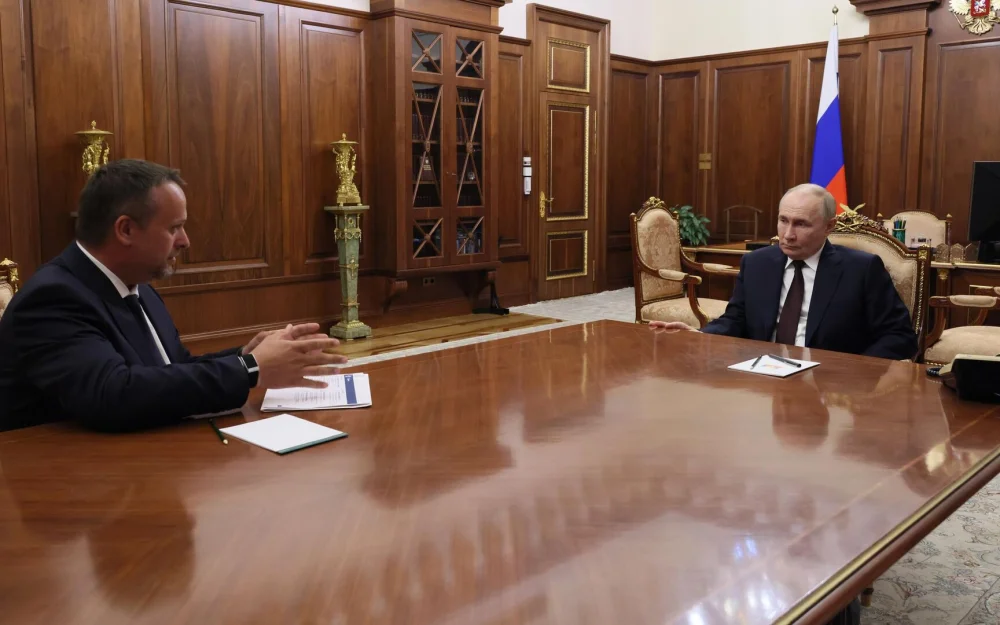 Никитин рассказал Путину о цифровизации транспортной отрасли