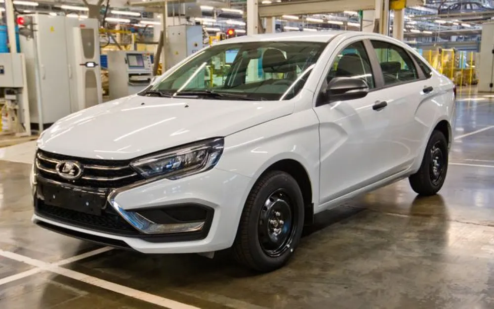 LADA Vesta с ручным управлением