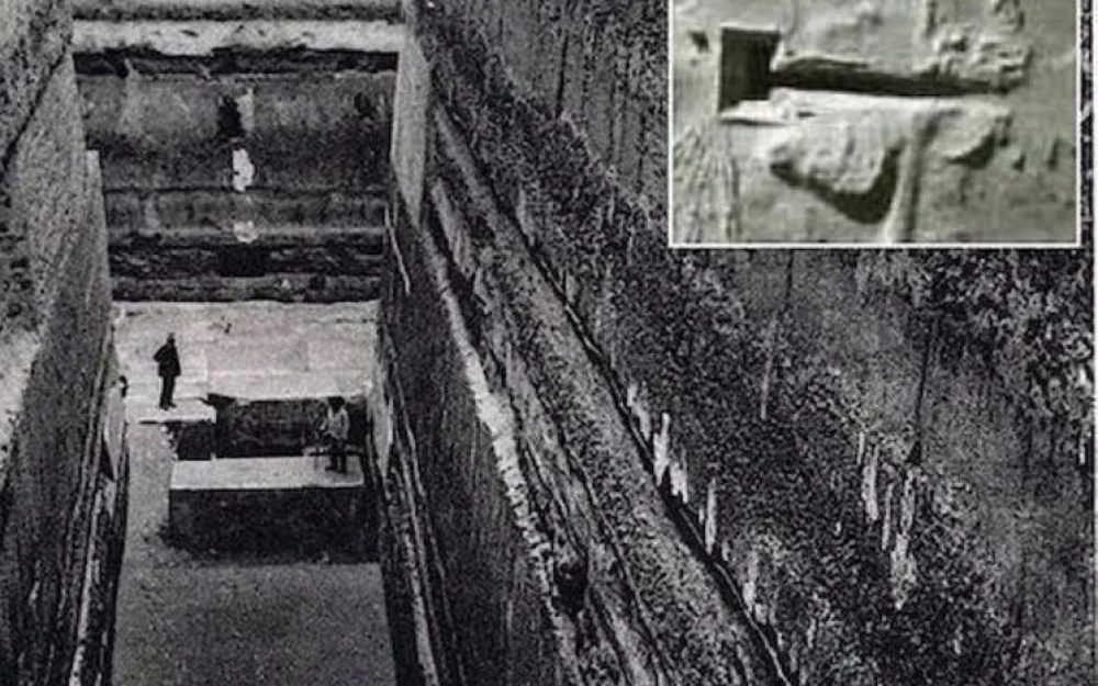 На фотографиях Египетской зоны 51 виден закрытый  военными на десятилетия подземный комплекс