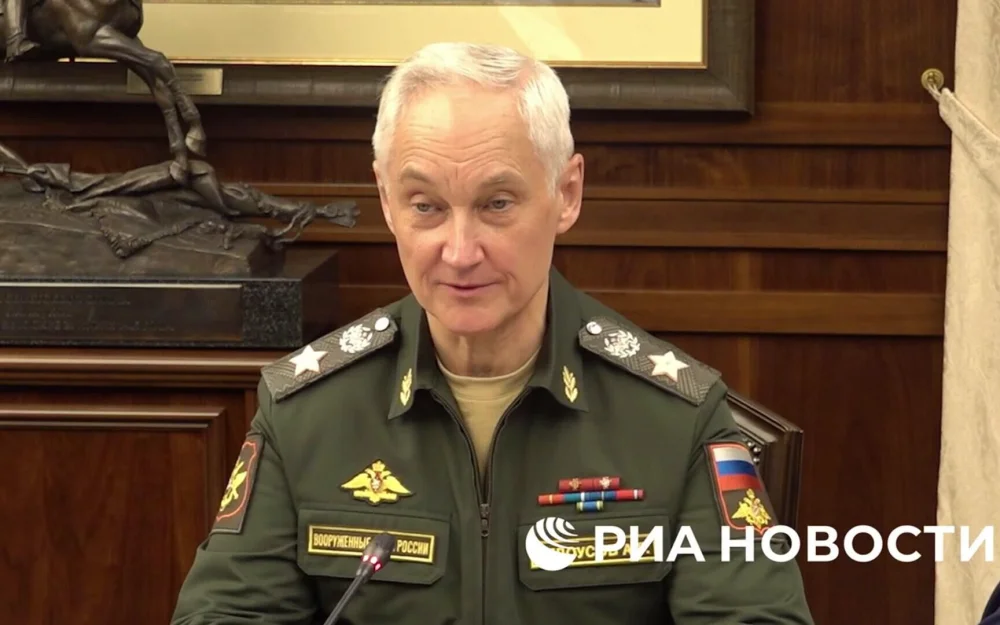 Белоусов встретился с главой Минобороны переходного правительства Сирии