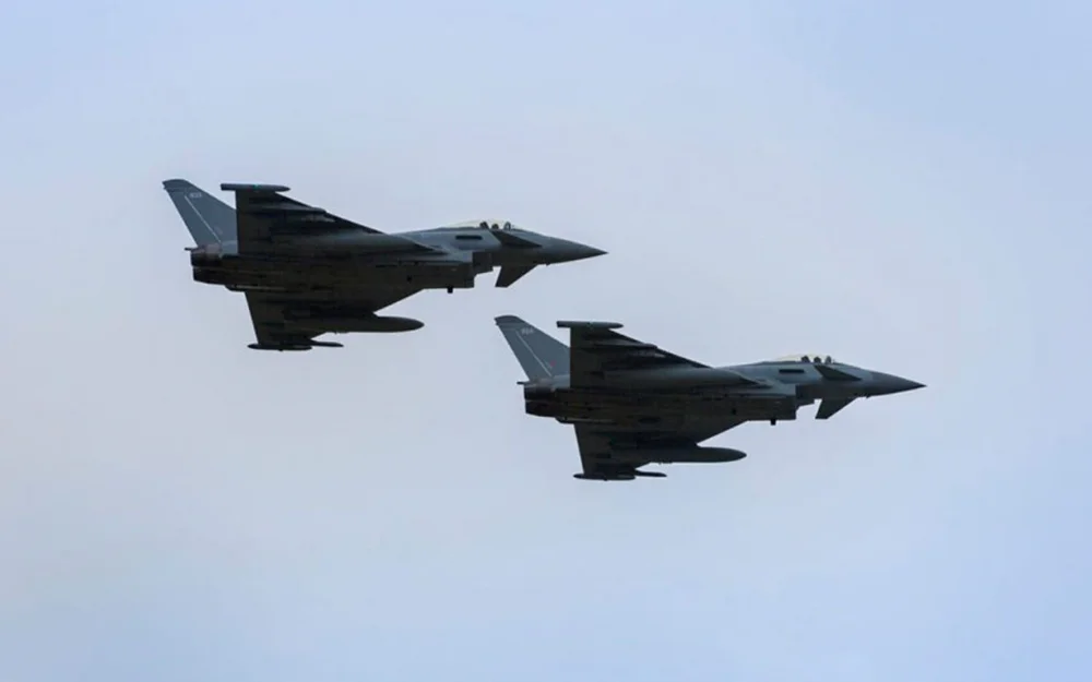 Британия поставит Турции 20 истребителей Eurofighter Typhoon
