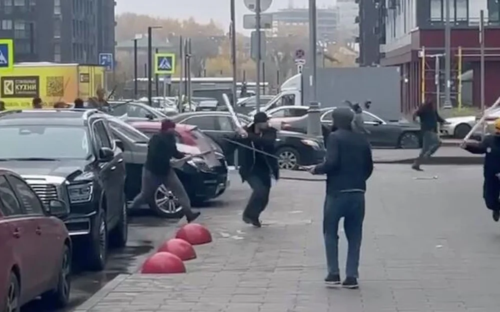 В Москве в районе Коммунарки произошла массовая драка