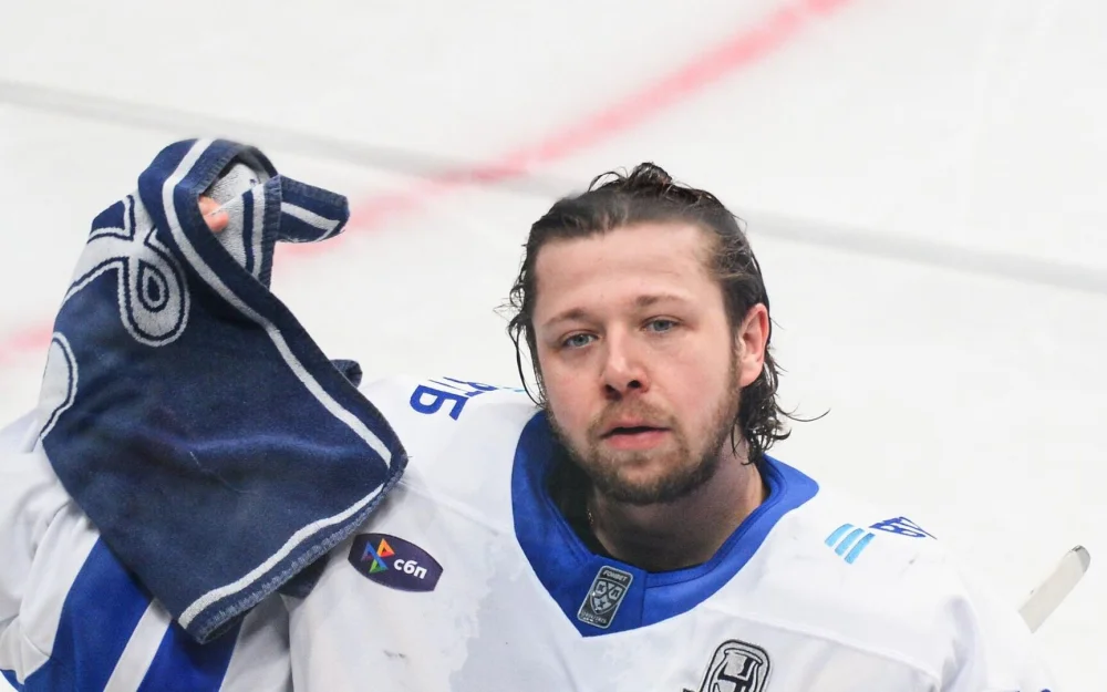 Шатаут Подъяпольского помог Динамо обыграть Северсталь в матче КХЛ