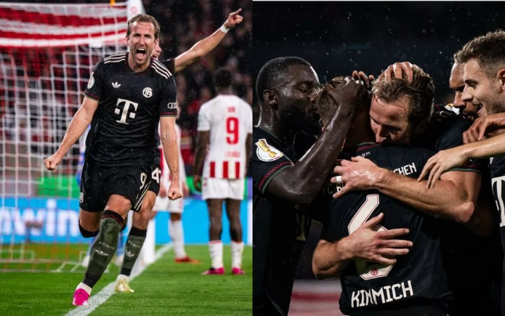 Харри Кейн продолжает штамповать голы, а «Бавария» – побеждать