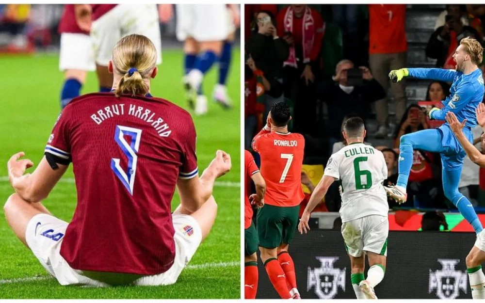 Холанд и Роналду поочерёдно не реализуют пенальти, но это не мешает их сборным победить. Обзор отборочных матчей ЧМ-2026 в Европе