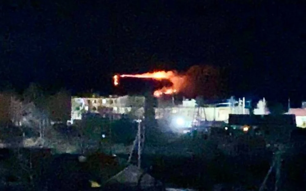 В Магаданской области горит остров Недоразумения