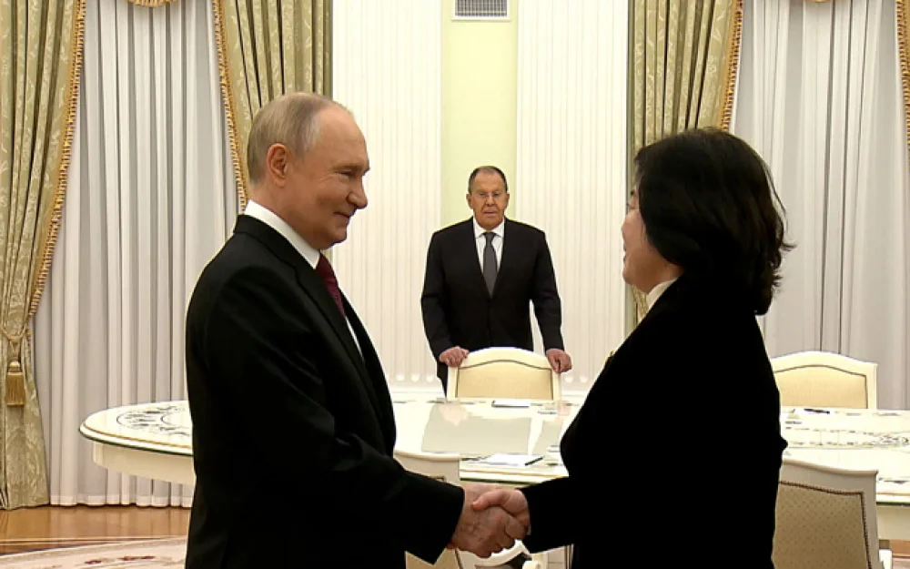 Путин встретился с главой МИД КНДР