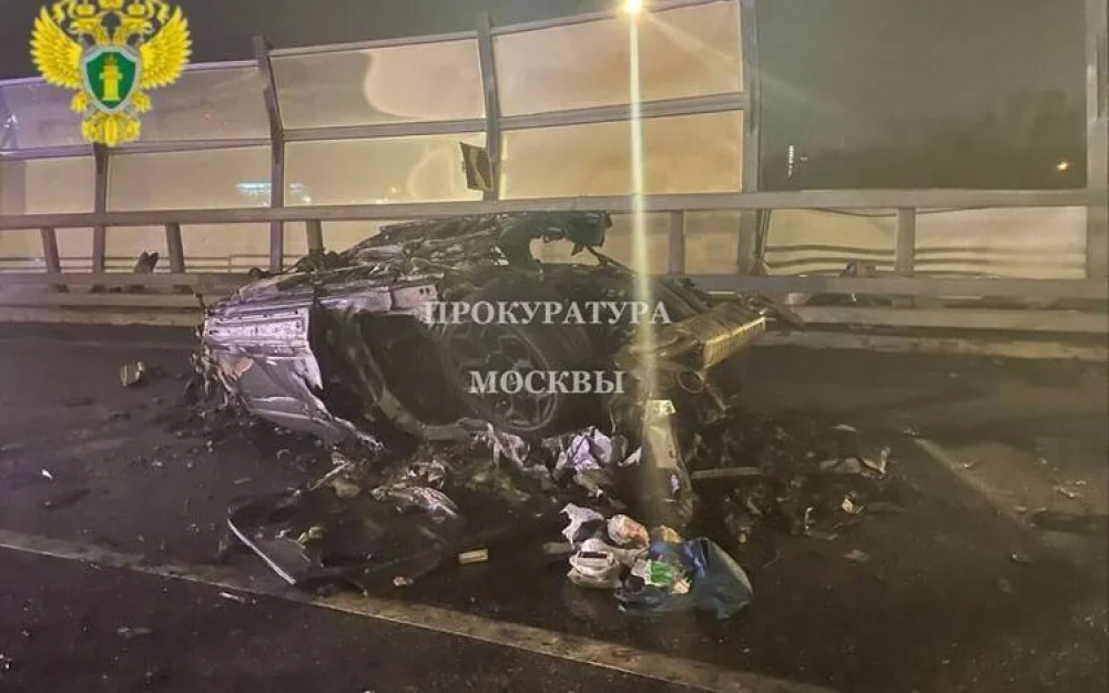 Сгоревший с людьми «Ламборджини» был замешан в истории со стрельбой на Патриарших