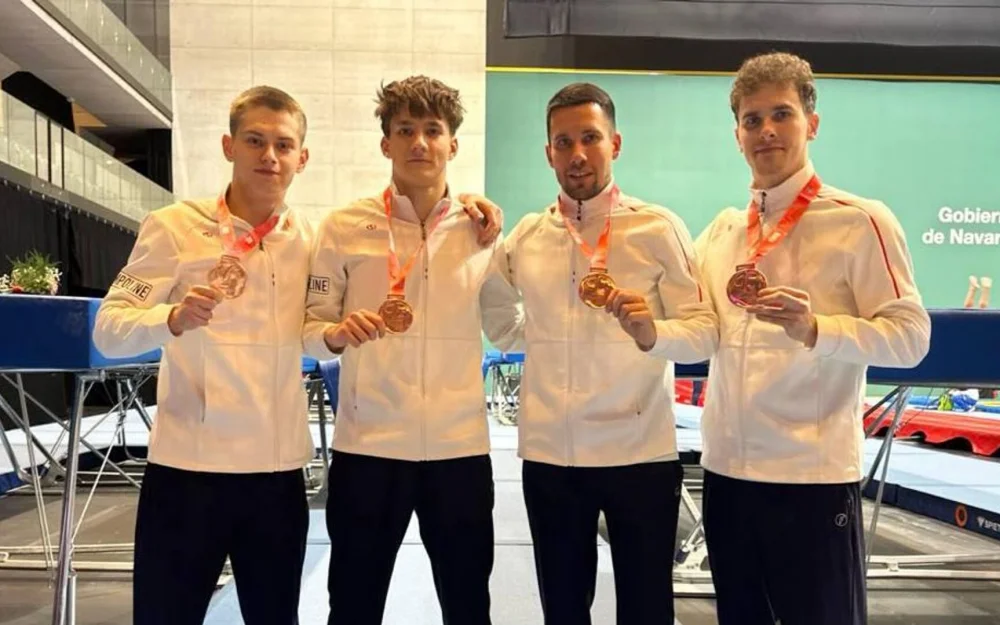 Российские батутисты завоевали бронзу ЧМ