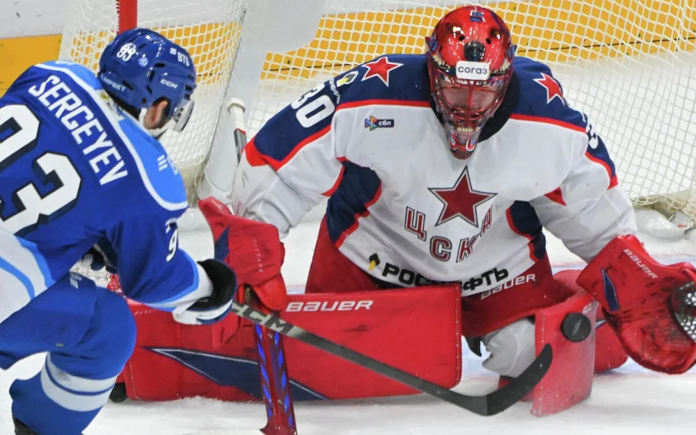 Московское Динамо одержало победу над ЦСКА в матче КХЛ