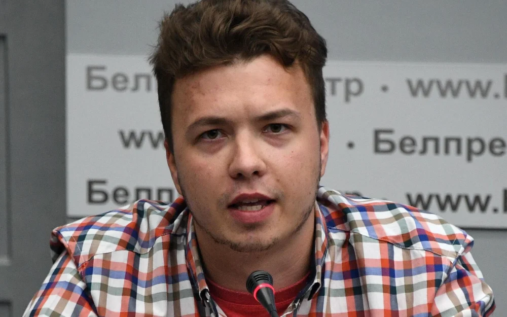 Протасевича внесли в базу сайта Миротворец