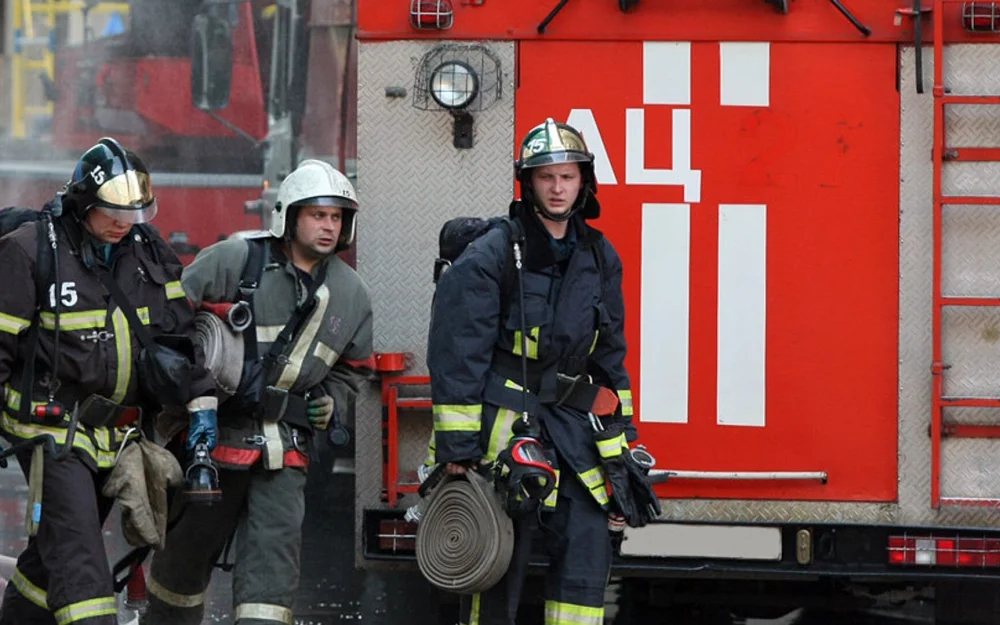 В Пермском крае загорелся школьный автобус