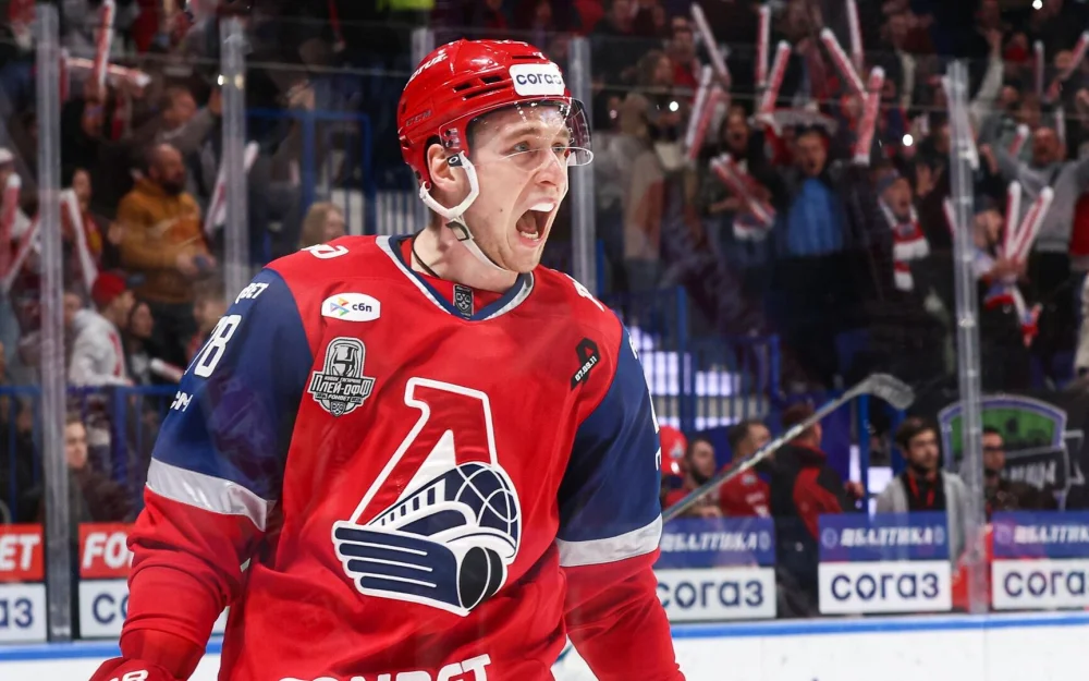 Локомотив обыграл Спартак в матче КХЛ