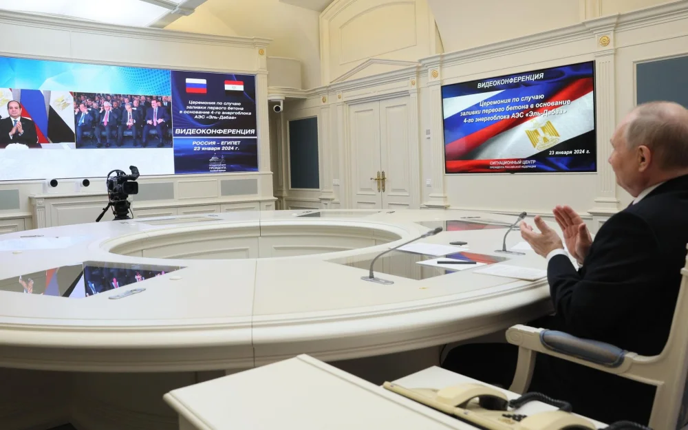 Ввод АЭС Эль-Дабаа укрепит энергобезопасность Египта, заявил Путин
