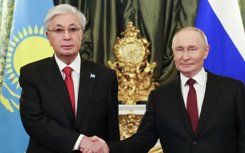 В Кремле начался государственный обед по случаю визита Токаева