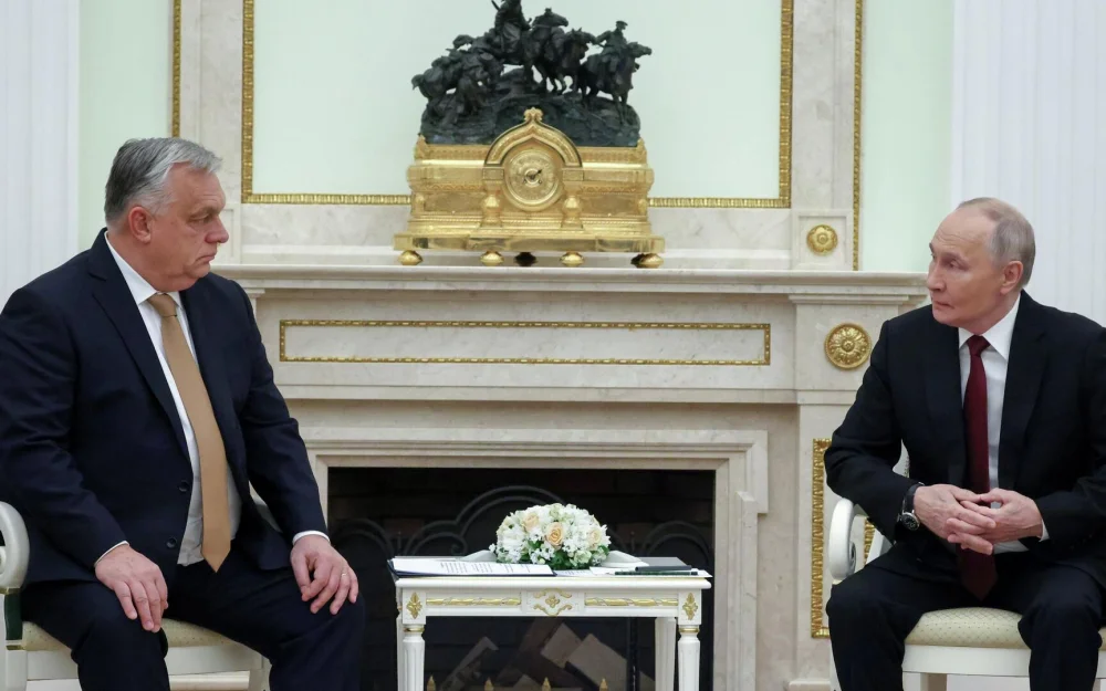 Встреча Путина и Орбана была хорошей и очень содержательной, заявил Песков