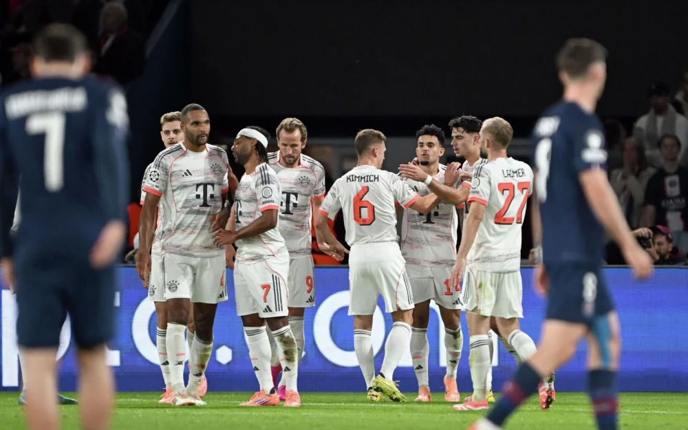 Дубль Диаса принес Баварии победу над ПСЖ в матче Лиги чемпионов