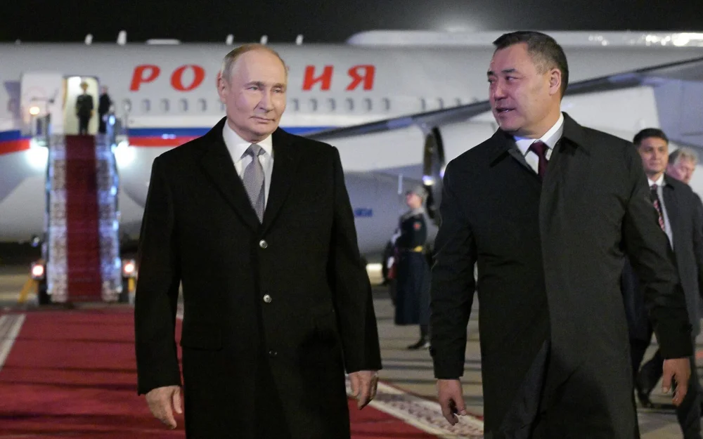 Путин рассказал, что находится в постоянном контакте с президентом Киргизии