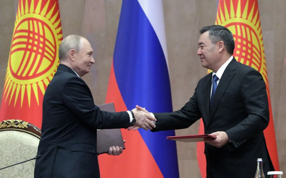 Путин рассказал, в каких сферах могут сотрудничать Россия и Киргизия