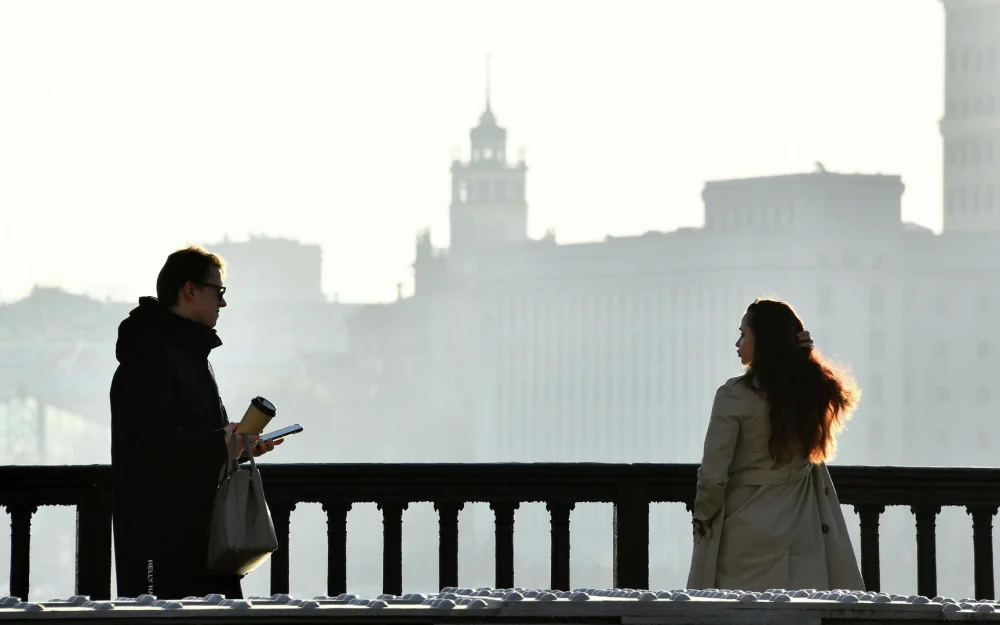 Суббота в Москве стала самым теплым днем с начала ноября