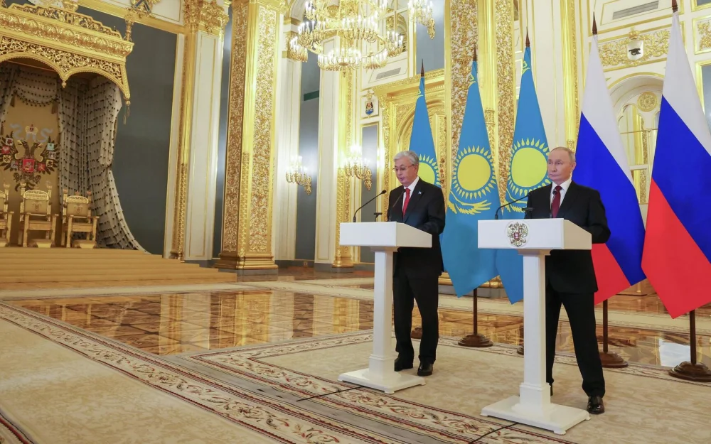 Россия входит в число ведущих инвесторов Казахстана, заявил Путин