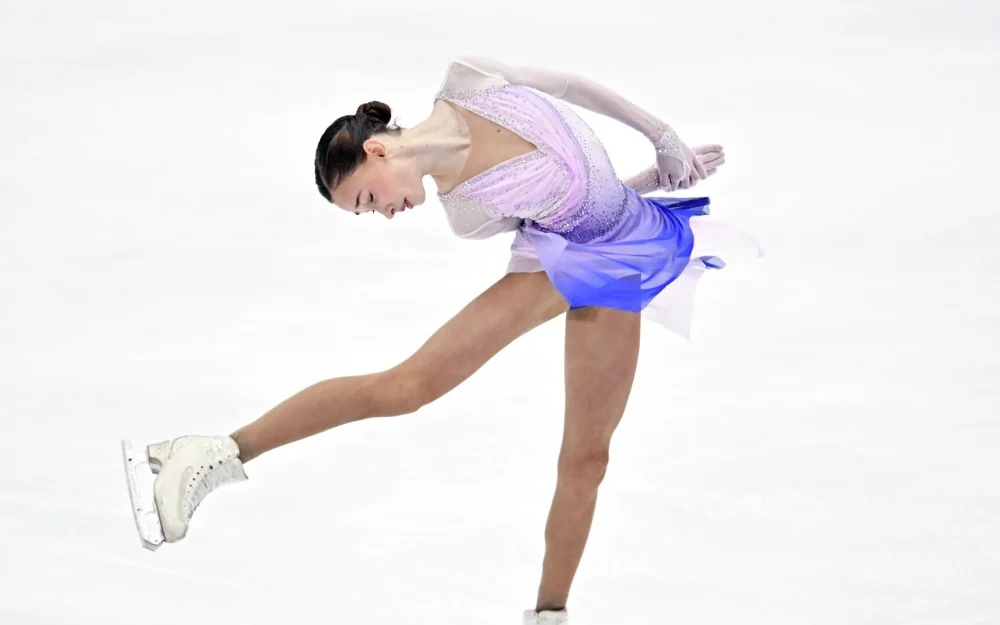 Хуснутдинова лидирует после короткой программы на этапе Гран-при в Казани