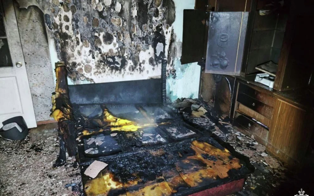 После пожара в Улан-Удэ госпитализировали трех детей