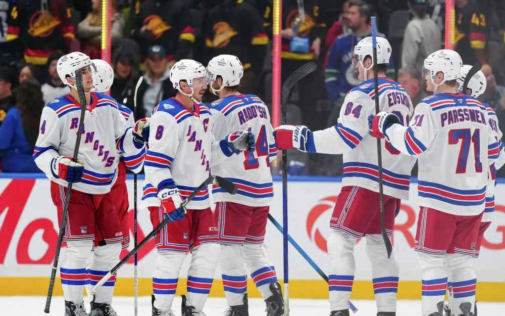 Дебютный гол Гаврикова за Рейнджерс помог команде обыграть Сиэтл в НХЛ