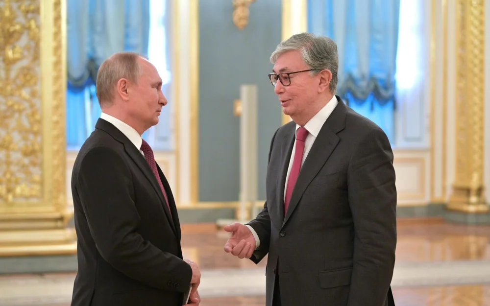 Путин даст обед в честь визита президента Казахстана в Россию