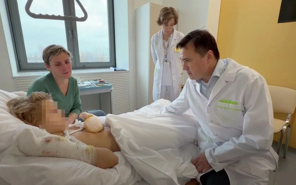 Врачи рассказали о состоянии ребенка, пострадавшего в Красногорске