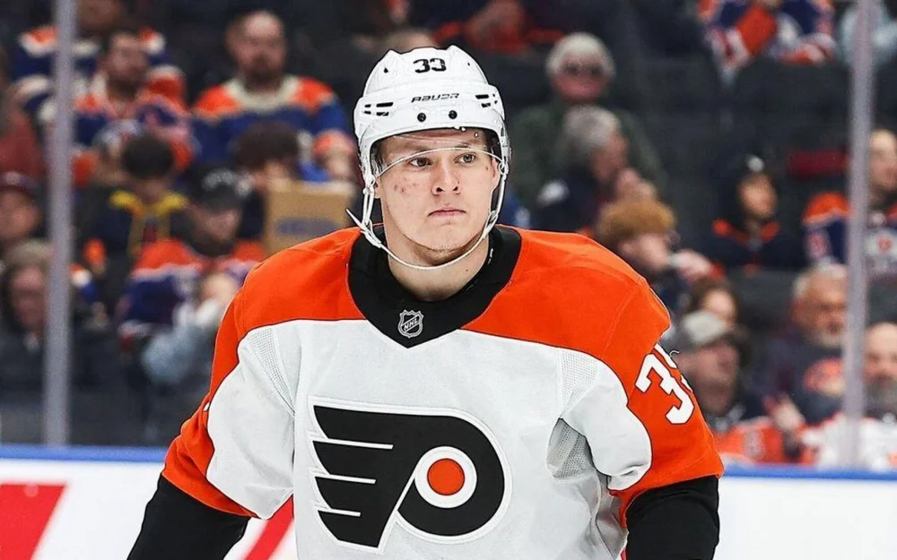 Филадельфия проиграла Эдмонтону, несмотря на шайбу Мичкова