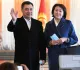Жапаров проголосовал на выборах депутатов парламента Киргизии