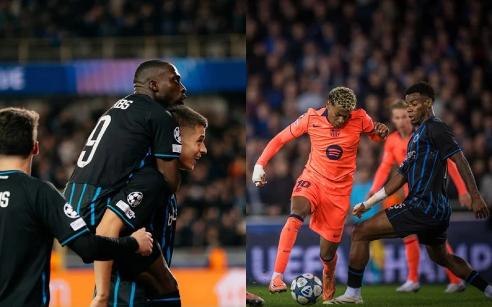 У «Брюгге» отбирают в концовке гол, что спасает «Барселону» от поражения. Обзор второго игрового дня 4-го тура общего этапа Лиги чемпионов