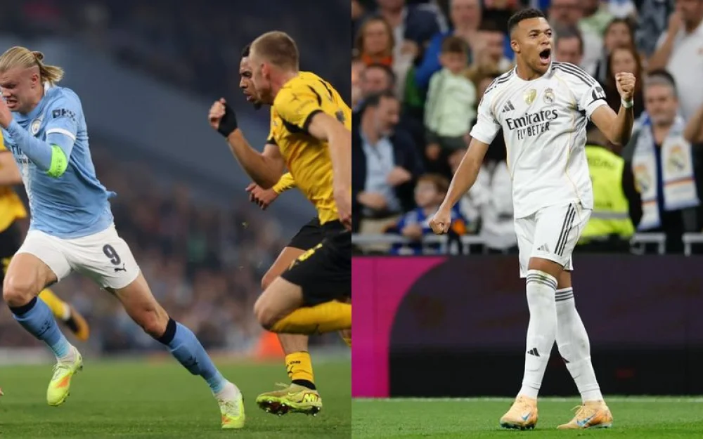 Килиан Мбаппе или Эрлинг Холанд: кому быстрее покорится отметка в 100 голов в Лиге чемпионов?